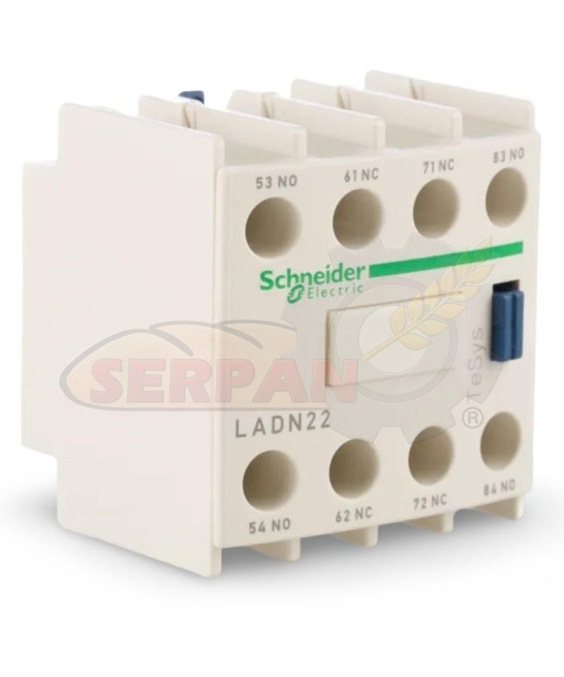 SCHNEIDER LAND22 BLOQUE 4 CONTACTOS 2N/0 2N/C