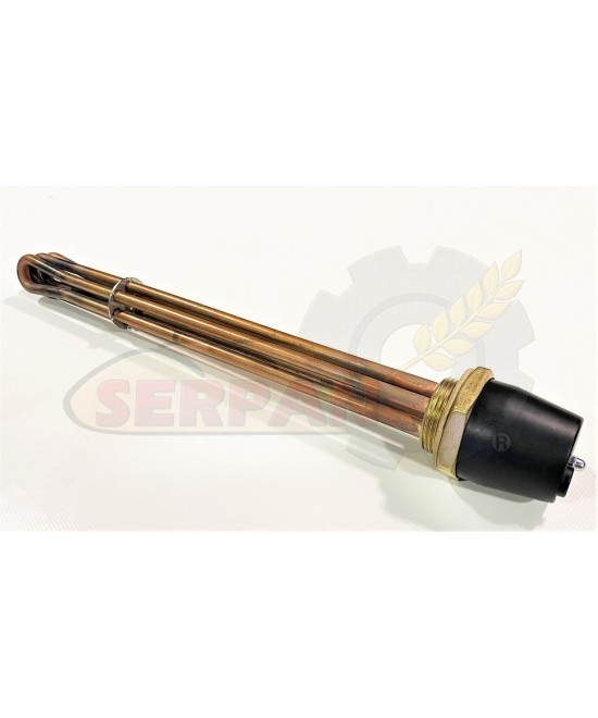 RESISTENCIA INMERSIÓN INCOLOY 3000W 230/380VAC ROSCA 1 1/4"