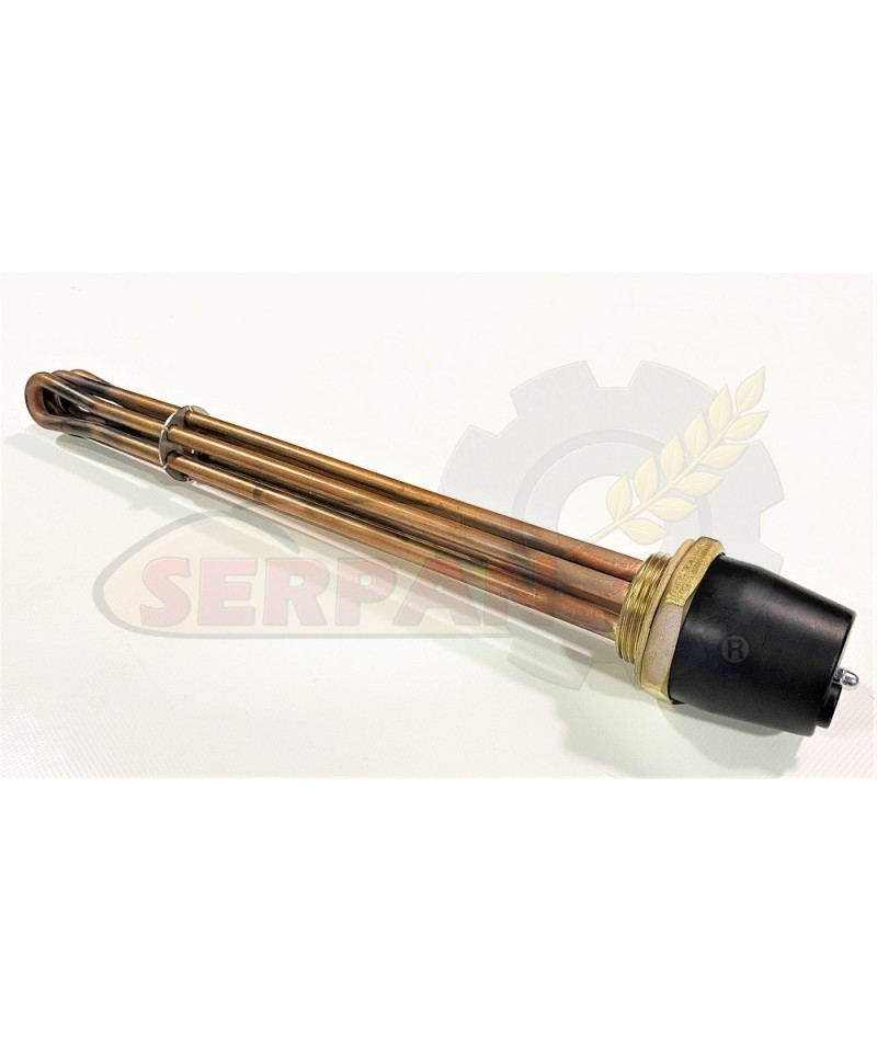 RESISTENCIA INMERSIÓN INCOLOY 3000W 230/380VAC ROSCA 1 1/4"