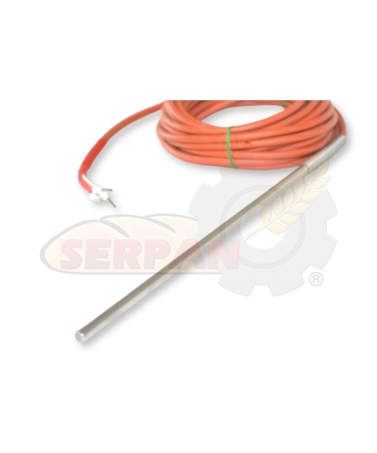 SONDA PT100 PARA HORNO REVENT BULBO 260mm Ø6mm