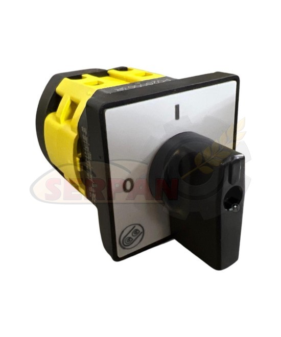 INTERRUPTOR 0-1 TRIPOLAR 32A GIOVENZANA 64x64mm