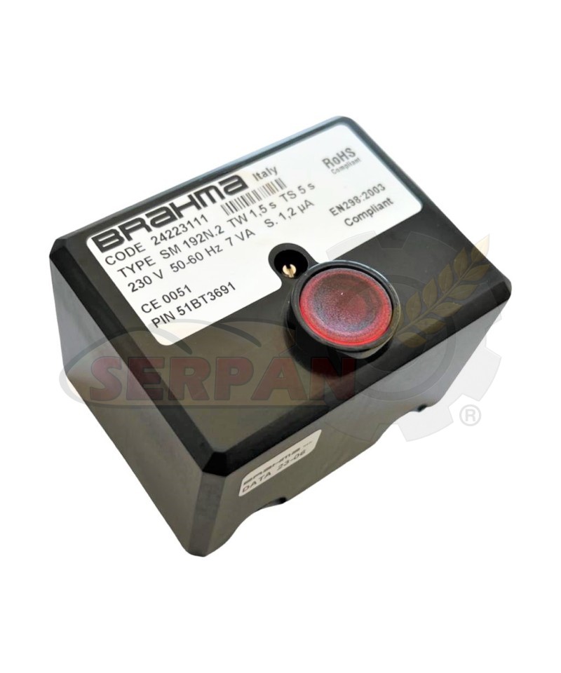 BRAHMA TYPE SM 192N.2 CODE 24223111 HORNO VIPAO 077003126