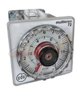 TEMPORIZADOR CDC MULTICRON 72 1400/704 B12 ESCALA 0 A 12 m/s/h 230Vac