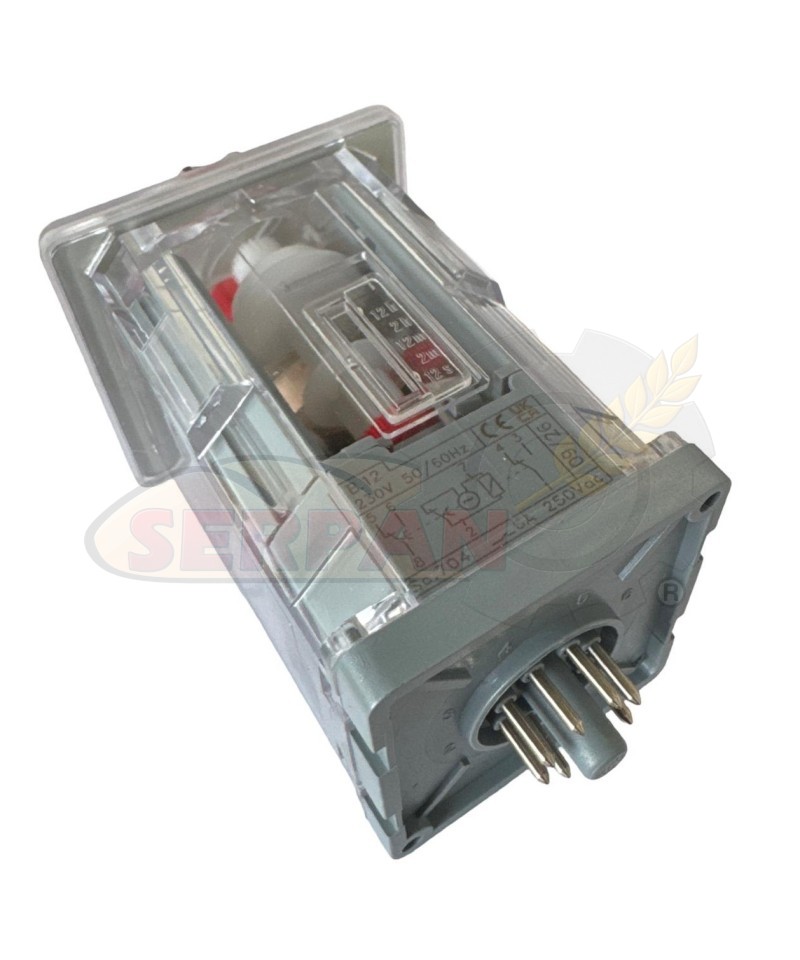 TEMPORIZADOR CDC MULTICRON 72 1400/704 B12 ESCALA 0 A 12 m/s/h 230Vac