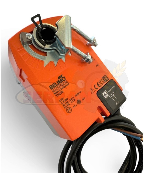 ACTUADOR BELIMO TF230 GIRO MOTOR 75s / GIRO SEGURIDAD 25s