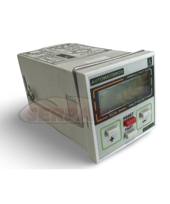 AUTOMATISTMOS XCEU602 24VAC CUENTA PIEZAS PESADORA SUBAL MAPANVA CSM SALVA MENDOZA ZELAIETA AUTOMATISMOS Y CONTROL Y PROGRAMACIO
