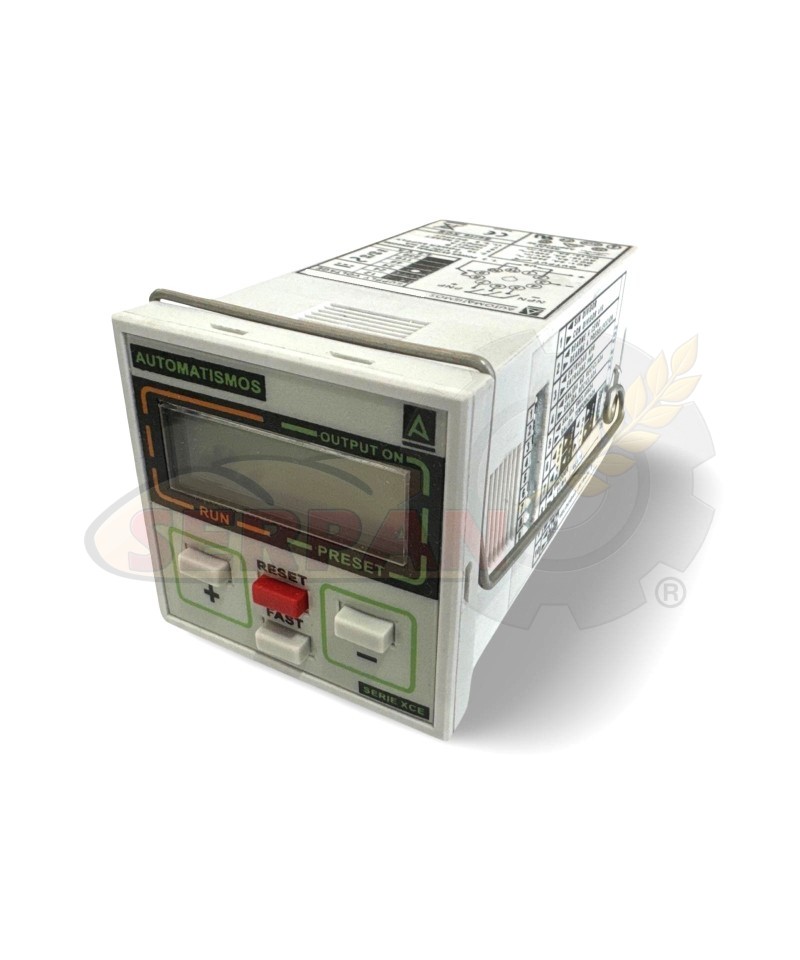 CUENTA PIEZAS PESADORA SUBAL MAPANVA CSM SALVA MENDOZA ZELAIETA AUTOMATISMOS Y CONTROL Y PROGRAMACION SL XCE 602 24VAC