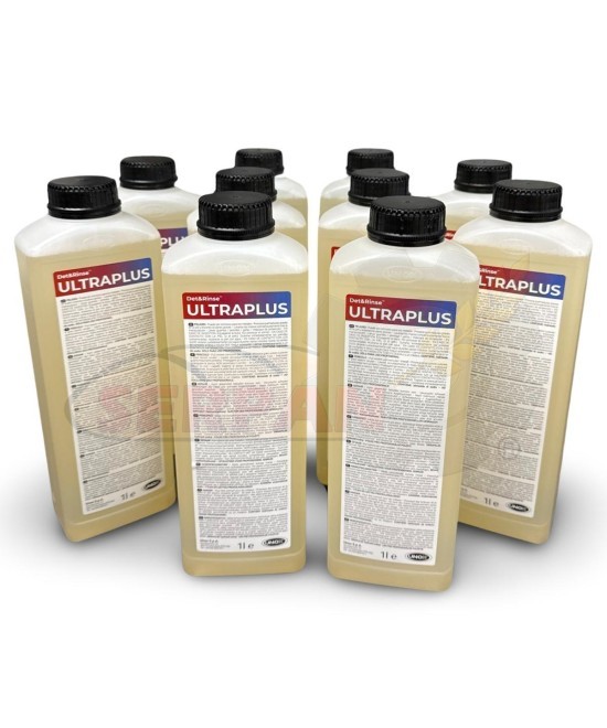 DB1075A0 DET&RINSE PLUS DETERGENTE HORNO UNOX DET&RINSE PLUS PACK 10x1L