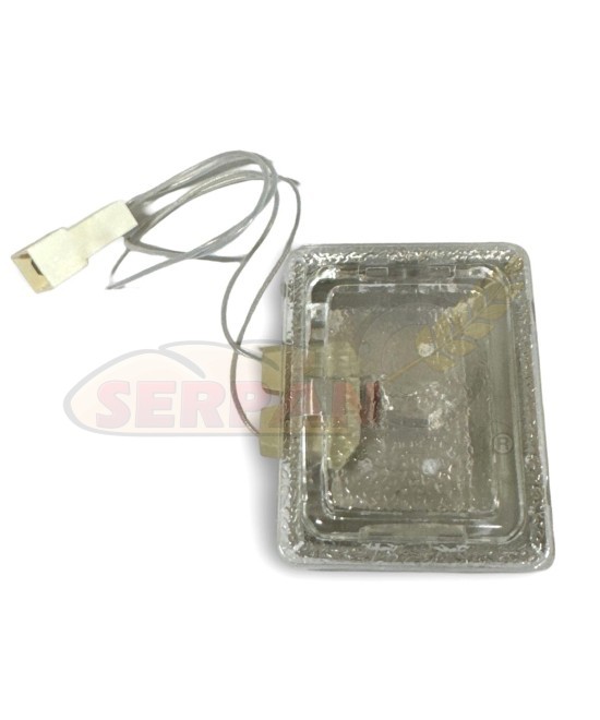 PORTALÁMPARAS RECTANGULAR HORNO 25W NOVA LH901 HORNO FM