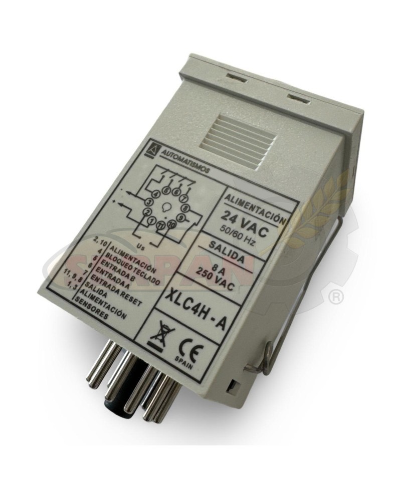 XLC4H-A XLC4H-U 24Vac  AUTOMATISMOS Y CONTROL Y PROGRAMACION SL XCE 602 CUENTA PIEZAS PESADORA SUBAL MAPANVA CSM SALVA MENDOZA Z