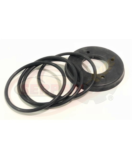 KIT RETENCIÓN PISTÓN PESADORA SUBAL CSM MAPANVA CIBERPAN SALVA Ø135x7mm NEGRO