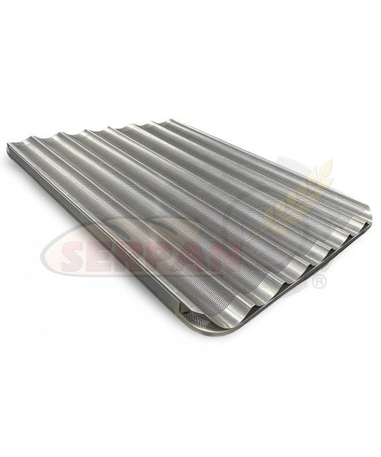 Bandeja aluminio acanalada 90x60 CM  horno Revent Begesa Salva Bertam Mondial Forni Real Forni Saturnino de la Oliva UNOX DOBRA 