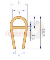 GOMA PUERTA HORNO EUROFOURS