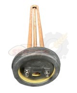 RESISTENCIA DE INMERSIÓN 2000W ROSCA 1 1/4" CALDERIN FERMENTADORA LONGITUD 280mm CON ALOJAMIENTO SONDA + TAPA