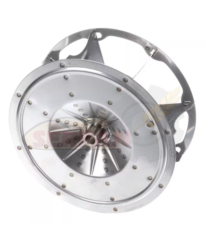 KVN1184A TURBINA MOTOR HORNO UNOX XEVC-1021-GPR XEVC-0511-E1R-0.D03 Ø195MM E: 80MM 8 ASPAS