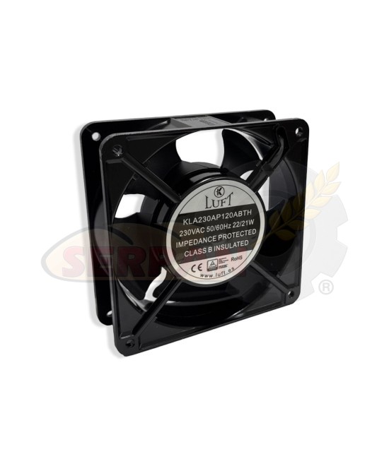 HORNO DOBRA 611 LUFT KLA230AP120ABTH VENTILADOR AXIAL REFRIGERACION 230VAC 120x120x38mm