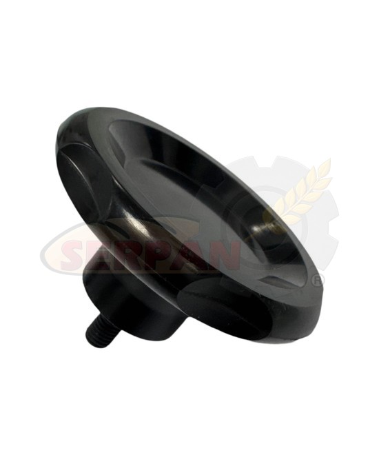 POMO BLOQUEO VOLANTE PESO PESADORA Ø80mm M8