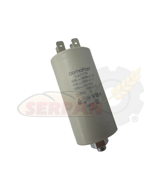 CONDENSADOR SKL 16uF 450VAC CON TORNILLO M8