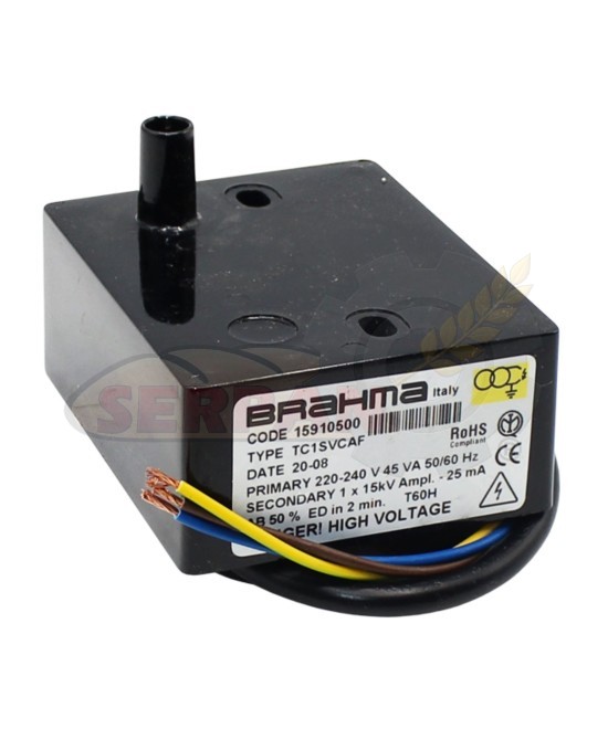 BRAHMA TC1SVCAF 15910500 TRANSFORMADOR ENCENDIDO