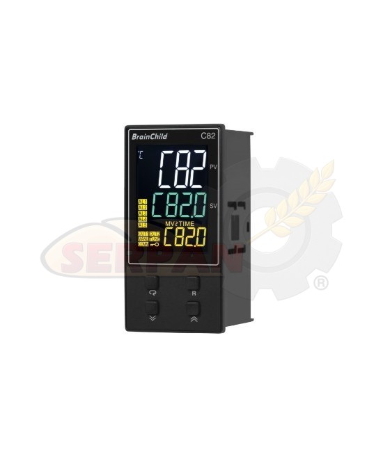 CONTROLADOR DE PROCESOS DIGITAL BRAINDCHILD C82 48x96mm 90Vac 230Vac OMRON E5EN-R3HMT-500   TERMOSTATO HORNO PANADERIA TERMOSTAT