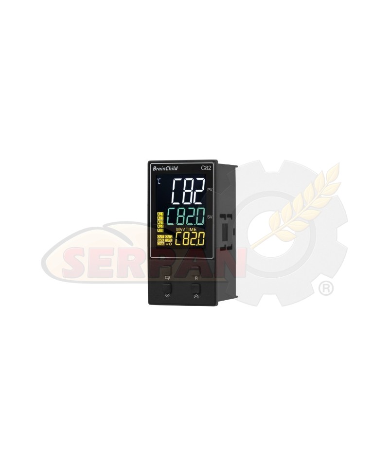 CONTROLADOR DE PROCESOS DIGITAL BRAINDCHILD C82 48x96mm 90Vac 230Vac OMRON E5EN-R3HMT-500   TERMOSTATO HORNO PANADERIA TERMOSTAT