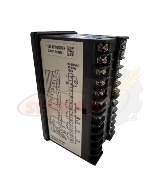 TERMORREGULADOR DIGITAL BRAINDCHILD C82 48x96mm 90Vac 230Vac OMRON E5EN-R3HMT-500   TERMOSTATO HORNO PANADERIA TERMOSTATO HORNO 