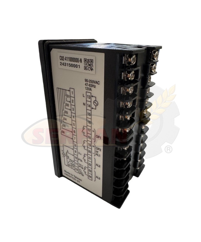TERMORREGULADOR DIGITAL BRAINDCHILD C82 48x96mm 90Vac 230Vac OMRON E5EN-R3HMT-500   TERMOSTATO HORNO PANADERIA TERMOSTATO HORNO 