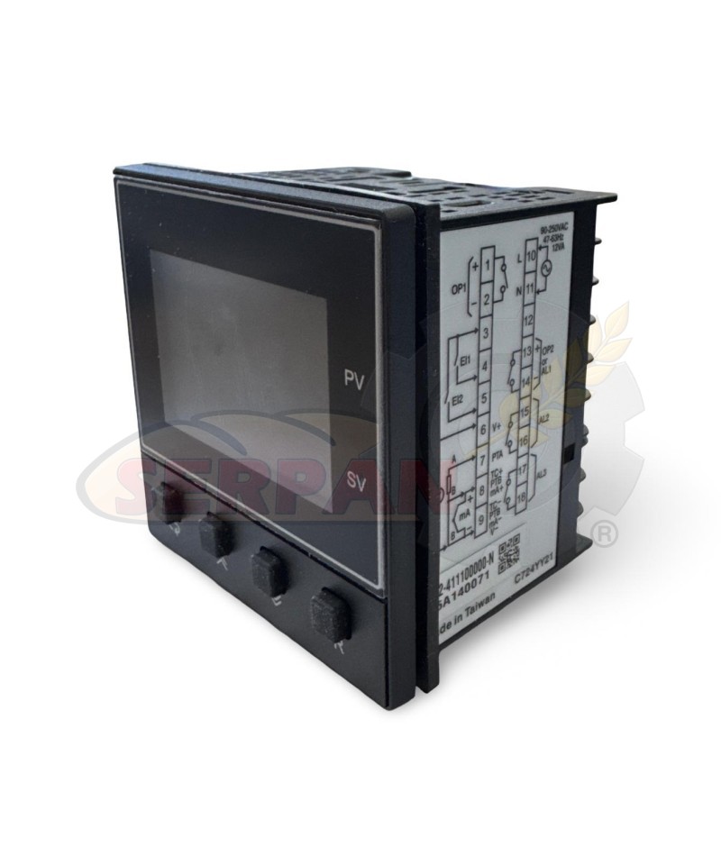 CONTROLADOR TEMPERATURA DIGITAL BRAINDCHILD C72 ASCON TLK72 LCR TERMOSTATO HORNO PANADERIA PASTELERIA HORNO REVENT BEGESA BALART