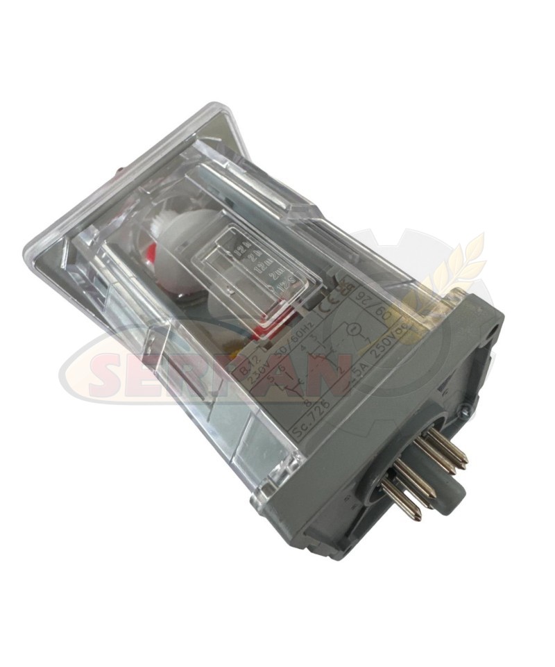 TEMPORIZADOR MULTICRON 1800/726 B12 ESCALA 0 A 12 m/s/h 230Vac
