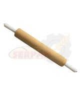 RODILLO MADERA HAYA CON EMPUÑADURAS DE NYLON PARA MASAS DE PANADERIA PASTELERIA Y PIZERRIA