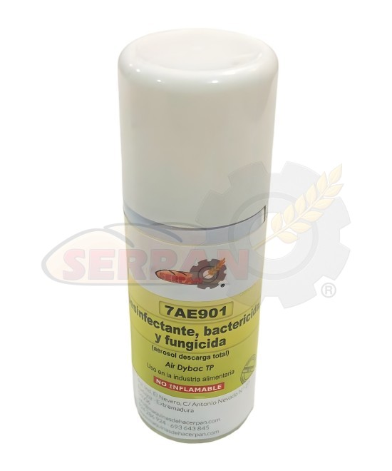 AEROSOL DESINFECTANTE BACTERICIDA, FUNGICIDA Y VIRICIDA 100ml / 100m3 PARA SILOS HARINA PANADERIA Y PASTELERIA