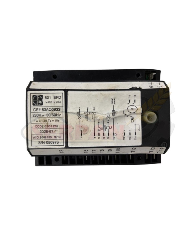 SIT 501 EFD CODE 0.501.267 CE# 63AQ0933
