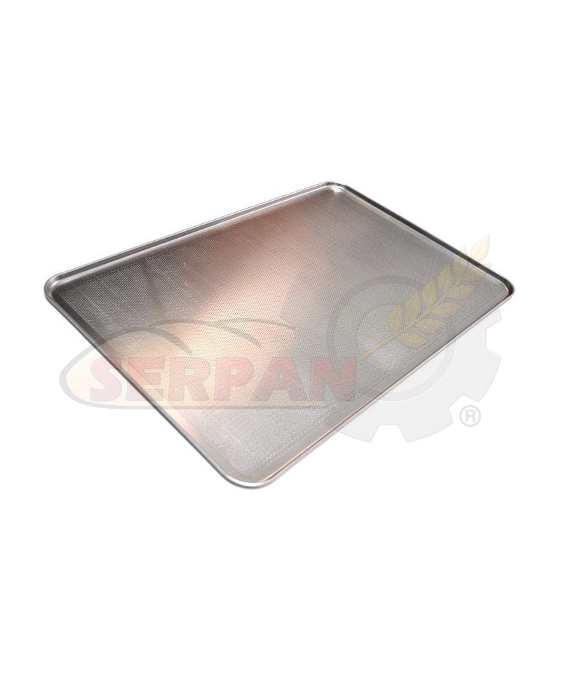 BANDEJA HORNO MICROPERFORADA EMBUTIDA 600x400mm UNOX. FM. CONBEQ. DOBRA. RMG. SALVA. SUAKIN