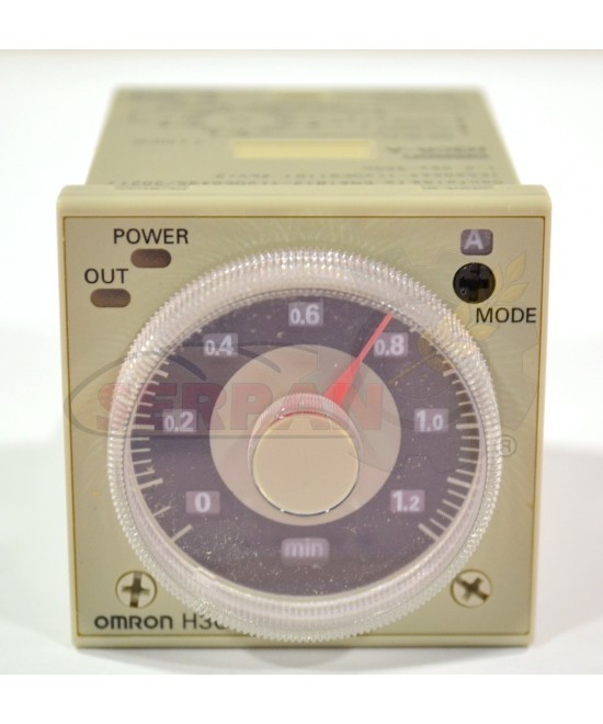 TEMPORIZADOR OMRON H3CR-A 240VAC Cámaras de reposo: SUBAL MAPANVA  Empaquetadoras: MAPE ; RAELMA  Hornos: SUPER MAESTRO