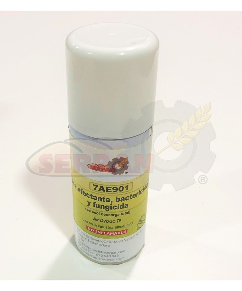 AEROSOL DESINFECTANTE BACTERICIDA, FUNGICIDA Y VIRICIDA 100ml / 100m3 PARA SILOS HARINA PANADERIA Y PASTELERIA