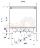 HORNO CONBEQ TOPAZ VENIX