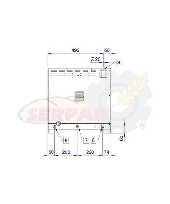 HORNO CONBEQ TOPAZ VENIX