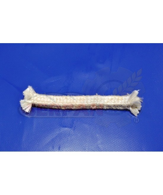 Junta de fibra VIDRIO cuadrada 12x12mm para sellado de calderas, puertas de hornos y todo tipo de sellado c