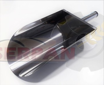 RECOGEDOR INOXIDABLE DE 200g HARINA