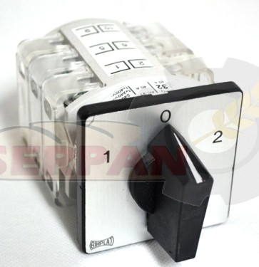 TELERGON T32 T000320042E1N1 BIHPLAT V32  B-212 1-0-2 32A T32 64x64mm AMASADORA PEDRO PRAT