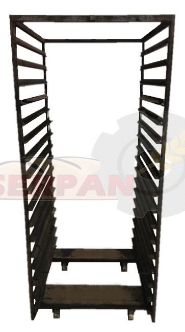 CARRO HORNO TERMOPAN 100x60cm ACERO INOX
