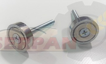 Kit Imanes puerta horno. Tornillo M5. RMG, UNOX, Dobra, EKA