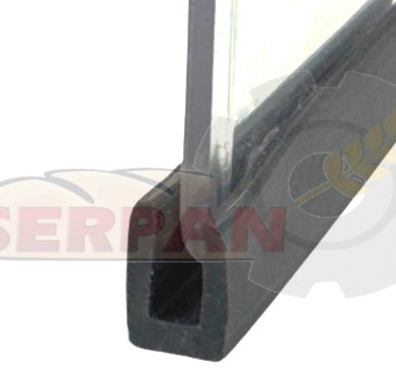 GOMA PUERTA SUJECCIÓN CRISTAL HORNO 10x10mm Revent , Begesa , Mondial Forni , Salva , GPG , AGB , Termopan , Europa , Gashor , Electro Dahlen / Sveba Dahlen , Balart , Suakin 