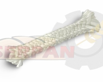 Junta de fibra VIDRIO cuadrada 14x14mm para sellado de calderas, puertas de hornos y todo tipo de sellado c