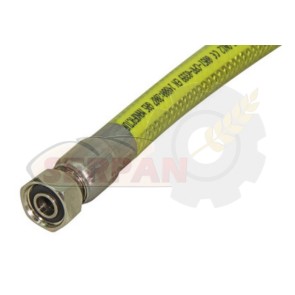 LIRA GAS GASCLICK G.L.P L=1,5m PARA REGULADOR ROSCA H 1/2" x H 1/2"