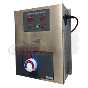 CUENTALITROS AGUA DOSIFICADOR DE AGUA APEIPAM PARA PANADERIA PASTELERIA DERTEC PLUS 60 ACERO INOXIDABLE