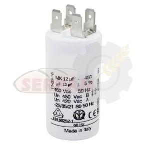 CONDENSADOR ARRANQUE MOTOR 450V 12,5uF