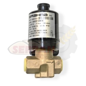 BRAHMA CODE 13657001 E8/SR 1/4" ELECTROVÁLVULA GAS HORNO DOBRA GAS 611