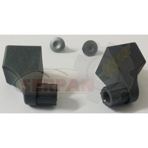 Kit tirador puerta horno UNOX Linea Miss LINEA MICRO ANNA XF023  LISA, XF013  ROBERTA XF003  DOMENIC