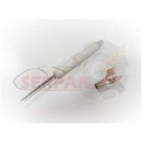 Electrodo encendido llama Piloto para horno Gas DOBRA 611P. Modelos horno Dobra antiguos. vaina.